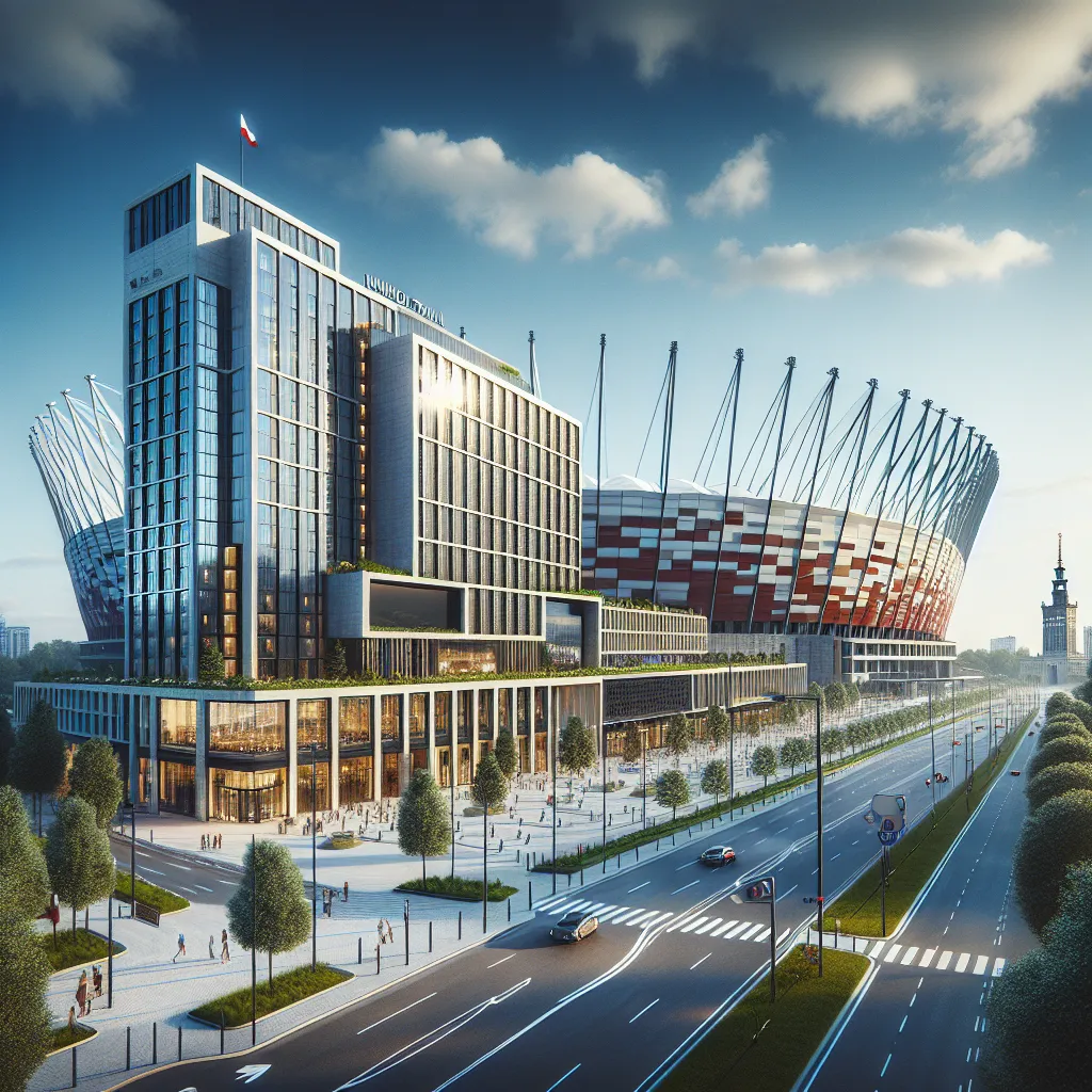 Hotel blisko Stadionu Narodowego w Warszawie