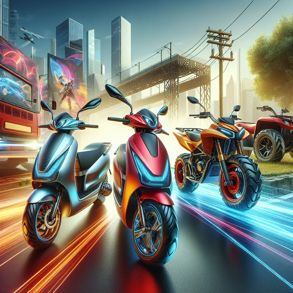 Motorowery, skutery i quady od Barton Motors